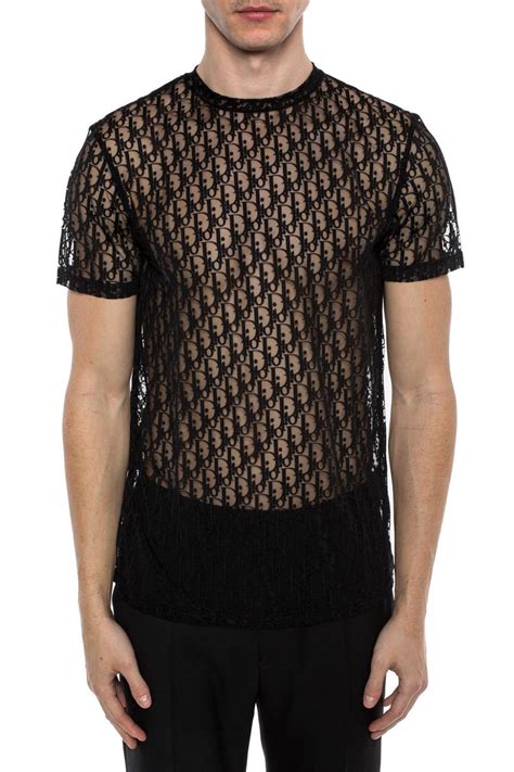 mens dior mesh shirt